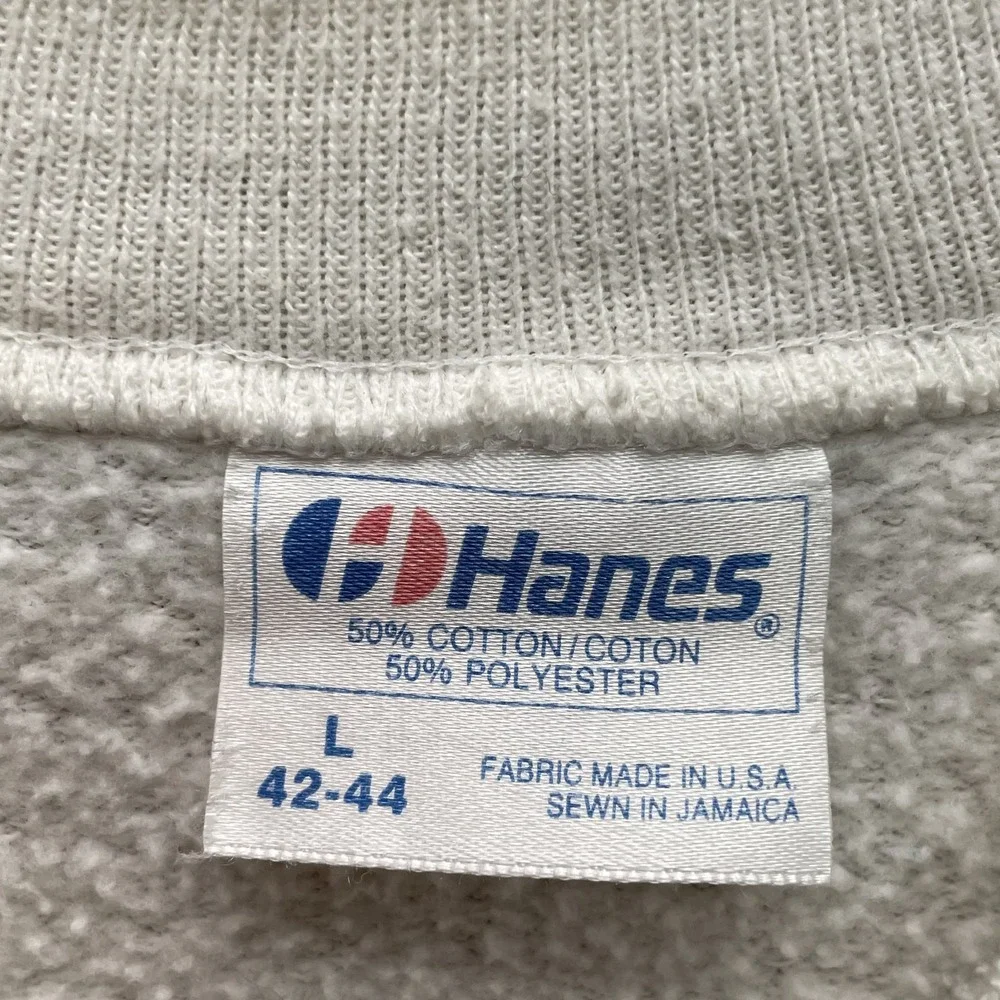 VTG Hanes SF 49ers Sweatshirt Mens Large Boxy Sportswear Streetwear 90s Football